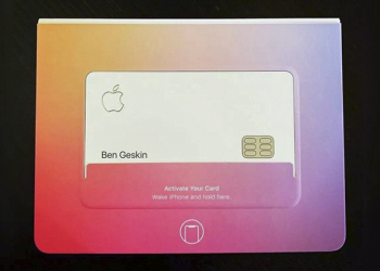 Apple Card 蘋果信用卡 實物曝光，極簡設計信仰加值