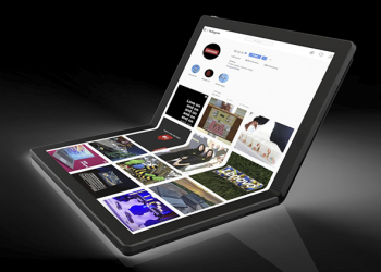 夢幻 ThinkPad 可折螢幕筆電 原型現身：13.3 吋磁吸固定，皮革外蓋造型吸睛