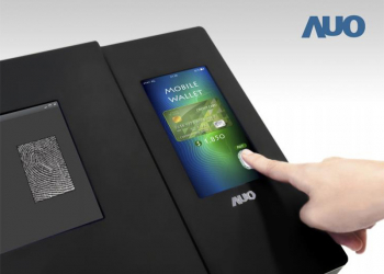 友達光電 展出全球首款具螢幕指紋辨識技術 LTPS 螢幕，擁有最小 4.2mm 通孔