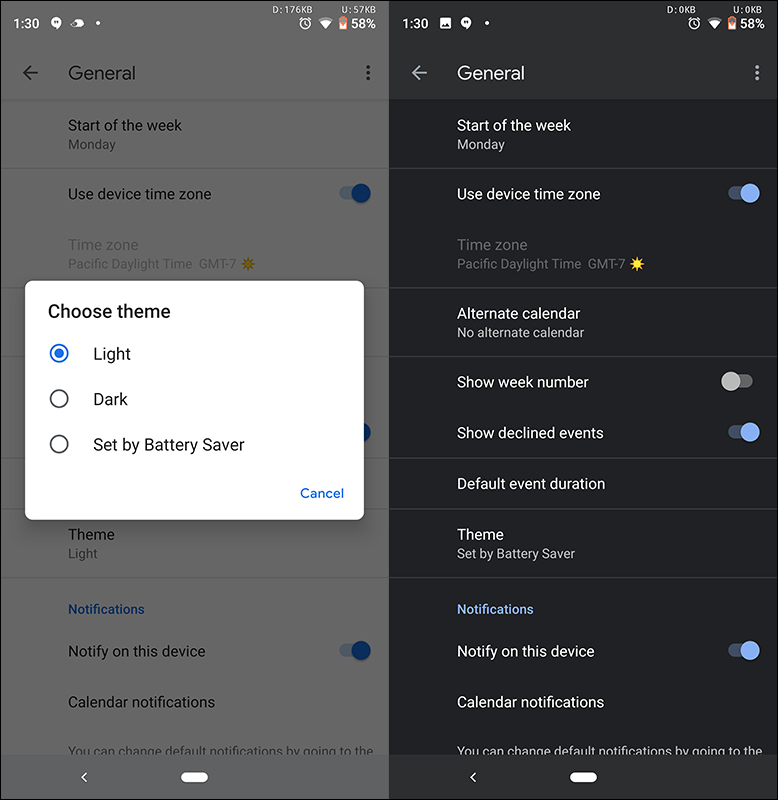 Google 日曆 、 Google Keep 更新將加入 Dark Mode 暗黑主題模式 - 電腦王阿達