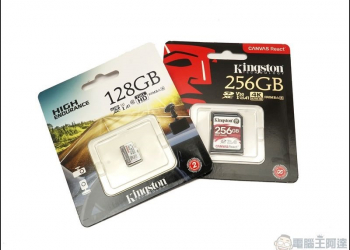 Kingston Canvas React SD 記憶卡 & High Endurance高耐用度microSD記憶卡 動手測 - 電腦王阿達