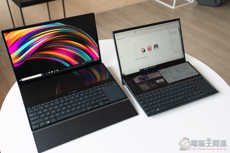 [ COMPUTEX 2019 ] ASUS Zenbook Pro Duo 與 ViveBook 大玩「雙螢幕」梗 - 電腦王阿達