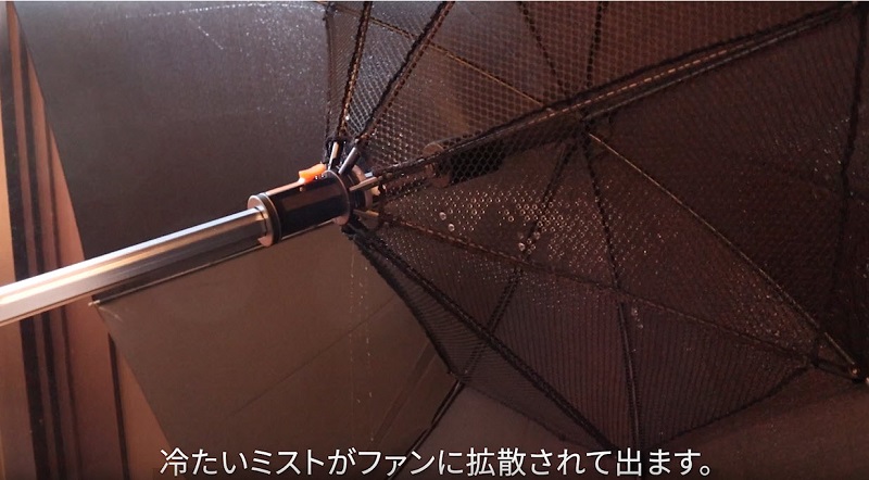 Thanko「 fan brella 」這支傘讓人潮到出水又清涼 - 電腦王阿達