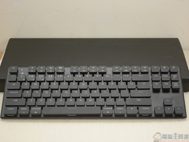集資商品 Keychron K1 Version 2 機械式鍵盤 開箱動手玩，有線、藍牙雙模可相容四種系統 - 電腦王阿達