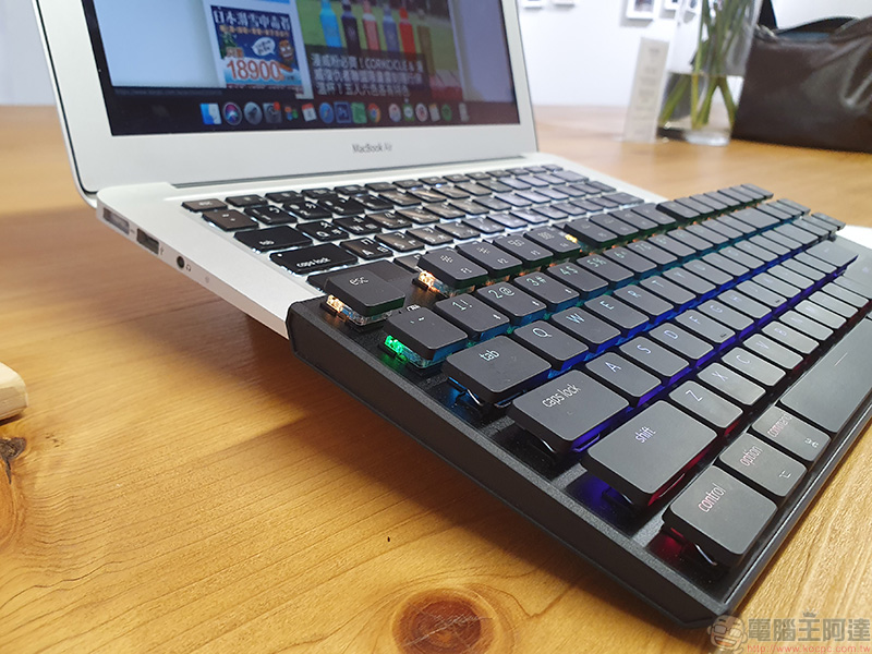 集資商品 Keychron K1 Version 2 機械式鍵盤 開箱動手玩，有線、藍牙雙模可相容四種系統 - 電腦王阿達