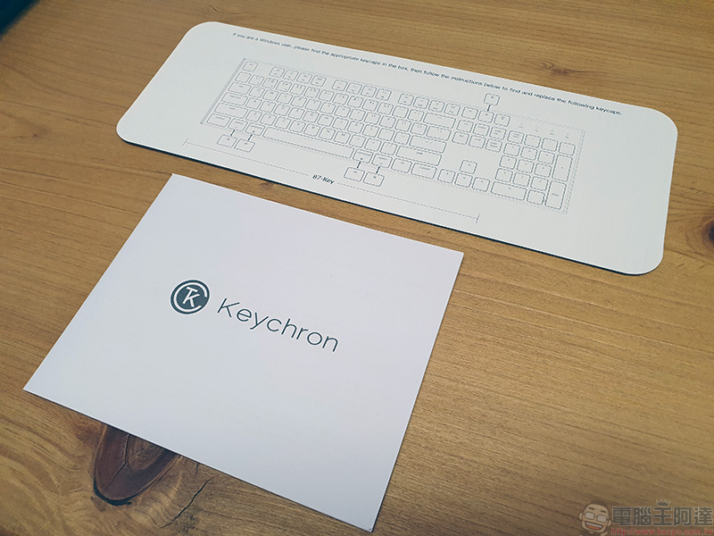 集資商品 Keychron K1 Version 2 機械式鍵盤 開箱動手玩，有線、藍牙雙模可相容四種系統 - 電腦王阿達