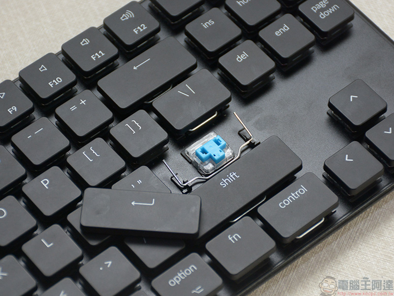 集資商品 Keychron K1 Version 2 機械式鍵盤 開箱動手玩，有線、藍牙雙模可相容四種系統 - 電腦王阿達