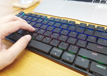 集資商品 Keychron K1 Version 2 機械式鍵盤 開箱動手玩，有線、藍牙雙模可相容四種系統