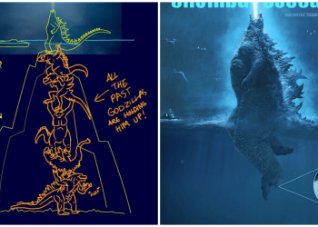 哥吉拉可以站在水上? 是六師弟的輕功水上漂嗎? 讓專業的鄉民來解答