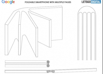 Google 全新摺疊機專利曝光 擁有超多螢幕，外型就像一本書 - 電腦王阿達