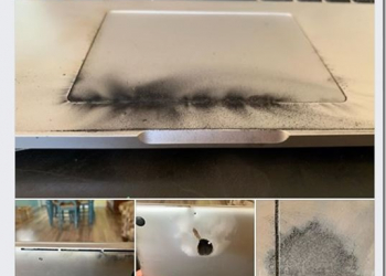 國外用戶 MacBook Pro 15 電池自燃的經歷與照片 你應該認真看待 Apple 這次的召回計畫 - 電腦王阿達
