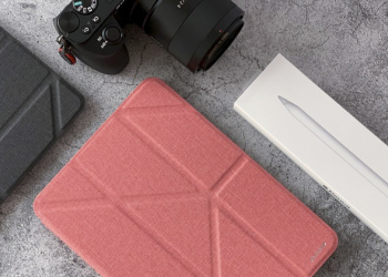 功能與美感兼具， JTLEGEND iPad mini 5 相機快取多角度折疊布紋皮套 開箱 / 評測 / 評價 / 心得