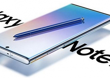 Samsung Galaxy Note 10+ 實機照洩漏，倒影中疑似新 iPhone 現身