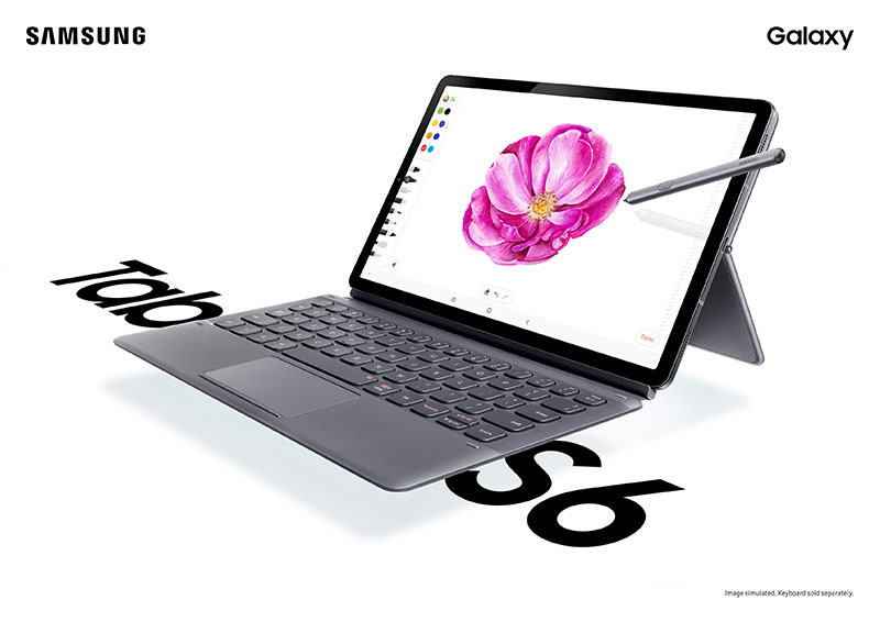 Samsung Galaxy Tab S6 閃電發表，預計 9 月初在台上市 - 電腦王阿達