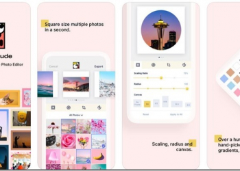 SquareDude 為照片添加專業留白邊、模糊、可愛背景紙效果的免費 App - 電腦王阿達