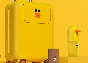 LINE FRIENDS x 小米 再次攜手合作推出限定版 米家自動洗手機套裝、行動電源、行李箱