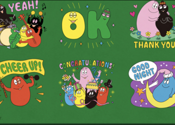 BARBAPAPA泡泡先生 LINE 免費貼圖 ，完成指定任務即可獲得！ （同場加映：更多免費貼圖）