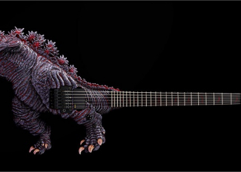《 正宗哥吉拉 》哥吉拉 覺醒造型版吉他 全球五把限量預購