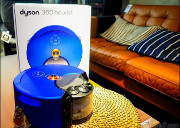 Dyson 360 Heurist 智能吸塵機器人 開箱 小機身大吸力，履帶設計穿梭自如 - 電腦王阿達