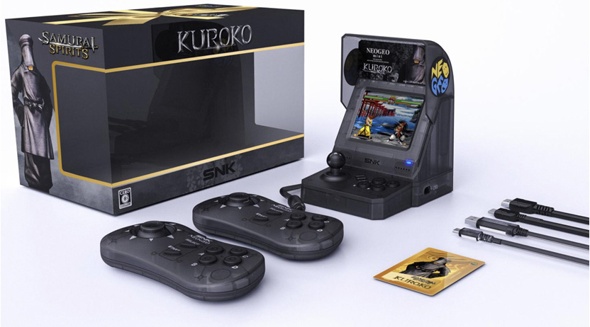 「 NEOGEO mini 侍魂 曉 限定數量套組 」限量3000台 追加收錄 8 款遊戲