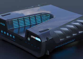 外媒以 PlayStation 5 外觀設計專利製作 3D 渲染圖