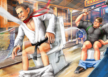 賽車手今天不開車，《 激走！便座レース 》於 Steam 平台搞笑登場