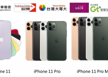 Apple iPhone 11系列五大電信預購活動與電信資費方案懶人包