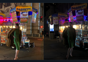 國外超級模特搶先分享 iPhone 11 系列 vs iPhone X 夜間模式實拍比對 - 電腦王阿達