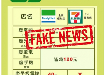 報廢手機與筆電到便利超商可以換現金120元嗎?