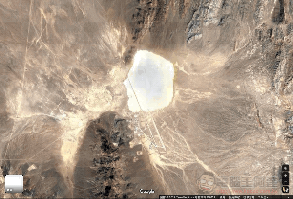 Google Maps 美國神秘「 51 區 」 新彩蛋 ，你也可以召喚出超可愛飛碟 - 電腦王阿達