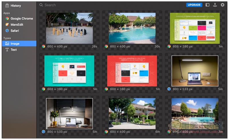Pasta 介面漂亮，管理 Mac 剪貼簿文字、圖片的免費工具 - 電腦王阿達