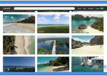 coverr 提供大量空拍影片免費素材的網站，個人與商業都行 - 電腦王阿達