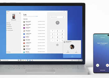 微軟「 您的手機 （Your Phone app）」現在可以在電腦上接電話囉！