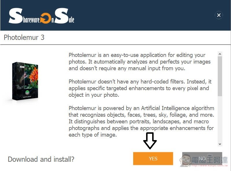 原價1080元「 Photolemur 3 」修圖軟體 限時免費下載 - 電腦王阿達