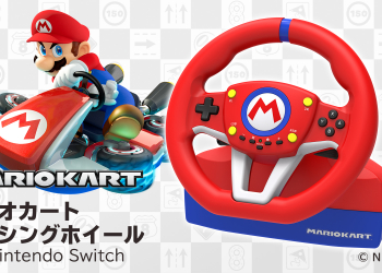 HORI 《 瑪利歐賽車 》專用 擬真方向盤套組 更加體感的遊玩體驗