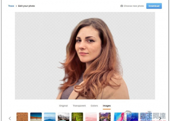 Trace by Sticker Mule 自動去背效果極好的免費線上工具，還提供背景更換功能 - 電腦王阿達