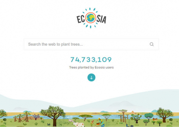 全球最環保的搜尋引擎「Ecosia」，每搜尋 45 次就能種下一棵樹