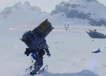 國外玩家在《死亡擱淺》打造滑雪場，玩出送貨新高度