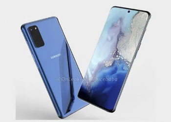 搭載三主相機的 Galaxy S11e 疑似官圖流出 ，曲面螢幕終究還是搭載了