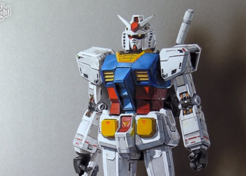 國外插畫家用色鉛筆 繪製出超寫實擬真RX-78鋼彈