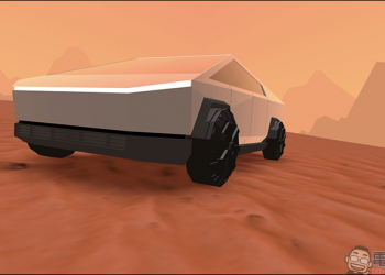 Tesla Cybertruck 網頁小遊戲 ，讓大家體驗在火星上奔馳樂趣