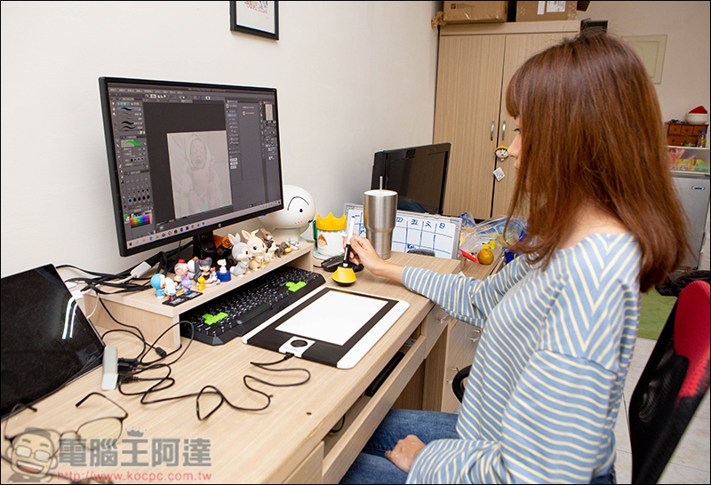 AERY PF1061 繪圖板達人款，台灣品牌、超大工作區域、多功能按鍵，CP值爆表開箱 - 電腦王阿達
