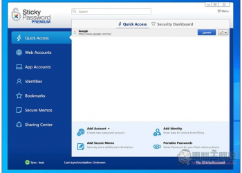 Sticky Password Premium 支援全平台、同步功能的專業密碼管理工具限免下載中！原價 29.99 美金 - 電腦王阿達