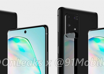 OnLeaks 釋出 Samsung Galaxy Note 10 Lite / S10 Lite 渲染照與更多細節