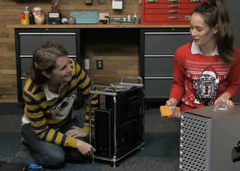 iFixit 實測 用「真正的 Mac Pro」來刨起司，下場似乎有點慘