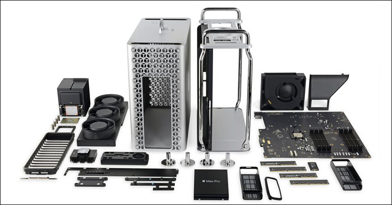 iFixit 拆解 Mac Pro 2019 ，可修復性 9 分