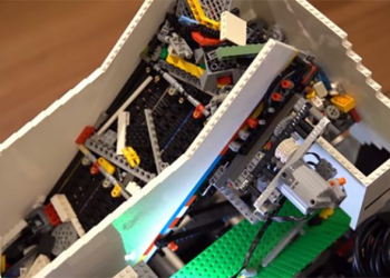 國外工程師開發 AI 樂高零件自動分類機，已生產的零件都不是它的對手