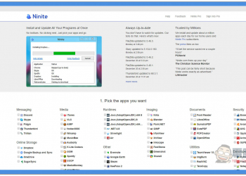 新電腦、重灌系統必備！ Ninite 集結近百款常用免費軟體，輕鬆一鍵點選安裝
