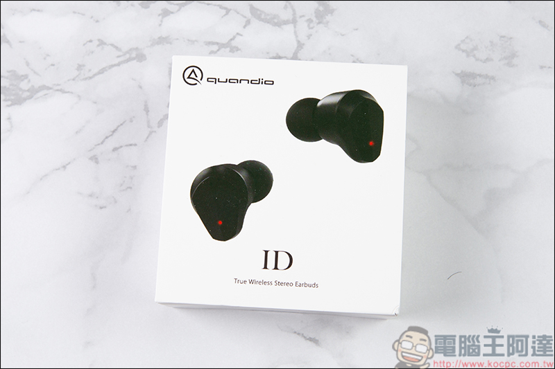 quandio ID本我，來自紐約的好聲音，一款特殊設計造型真無線藍牙耳機 - 電腦王阿達