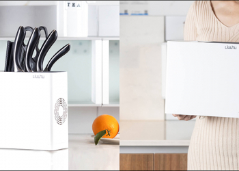 小米有品六豎殺菌消毒刀筷架 眾籌推出，紫外殺菌、熱風烘乾保持餐具廚具衛生